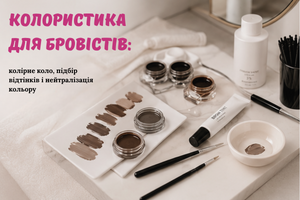 Колористика для бровістів: колірне коло, підбір відтінків і нейтралізація кольору фото