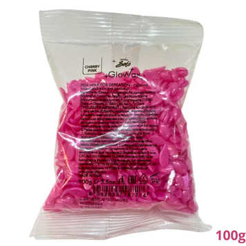 Віск для депіляції обличчя ItalWax Glowax Cherry Pink (Рожева Вишня) у гранулах, 100 г z021824 фото