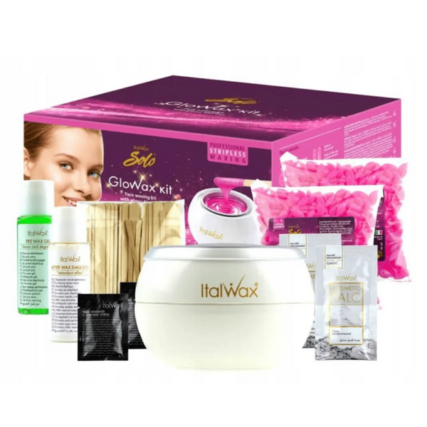 Набір для депіляції обличчя від&nbsp;Italwax Solo Glowax Kit 9 в 1&nbsp; z021854 фото