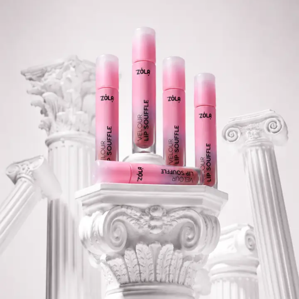 Помада матова ZOLA Velour Lip Souffle | 01 Rose Dream  z0209286 фото