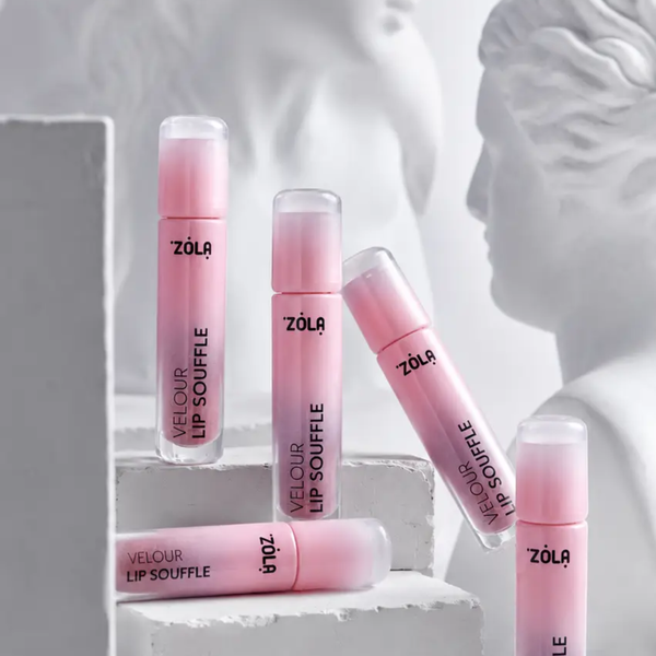 Помада матова ZOLA Velour Lip Souffle | 01 Rose Dream  z0209286 фото