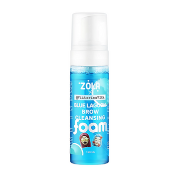 Пінка для очищення брів ZOLA Viktorina Vika BLUE LAGOON BROW CLEANSING, 150 мл z0209181 фото