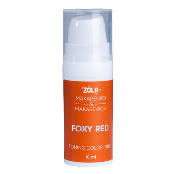 Тонуюча фарба ZOLA x Makarenko x Makarevich Toning Color Tint  | Foxy Red | 10 мл z0209241 фото