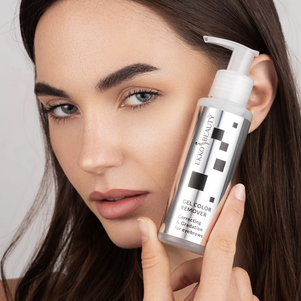 Гелевий ремувер для видалення фарби та хни Ekko Beauty, 100 мл z021018 фото
