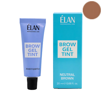 Гель-фарба для брів ELAN Brow Gel Tint | Neutral Brown (Нейтральний коричневий) | 20 мл z0104165 фото