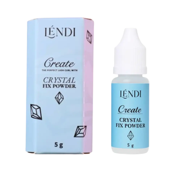 Пудра для корейської техніки ламінування вій Lendi Crystal Fix Powder, 5 г  z012043 фото