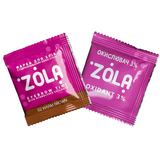 Фарба для брів ZOLA 02 Warm brown + окислювач 3% | в саше по 5 мл 020980 фото