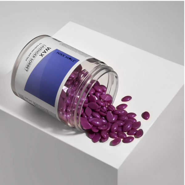 Віск для депіляції брів і обличчя Nikk Mole Lavender Sorbet, 100 г  z021032 фото