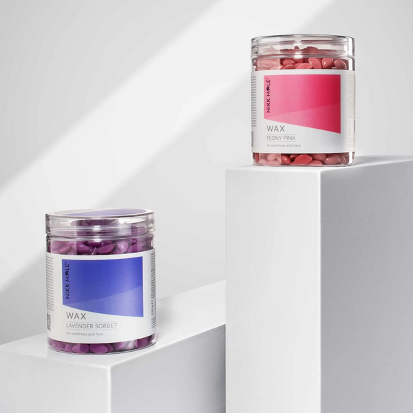 Віск для депіляції брів і обличчя Nikk Mole Lavender Sorbet, 100 г  z021032 фото