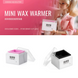 Портативний воскоплав Sculptor MINI WAX WARMER з батареєю (до 30 хв автономної роботи) | Чорний z011269 фото 3