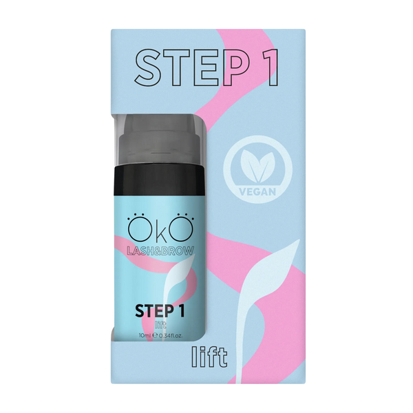 Засіб №1 для ламінування вій та  брів OKO STEP 1 LIFT, 10 мл z011628 фото