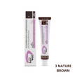 Фарба для вій і брів Hair Well №3 Natural brown (коричневий), 20 мл z010803 фото