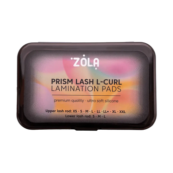 Валики для ламінування ZOLA Prism Lash L-Curl | 11 пар (8 пар для верхніх вій, 3 пари для нижніх вій) | для L-вигину z0209163 фото