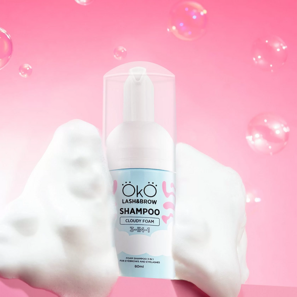 Шампунь піна для вій та брів ОКО Shampoo Foam, 80 мл 011616 фото