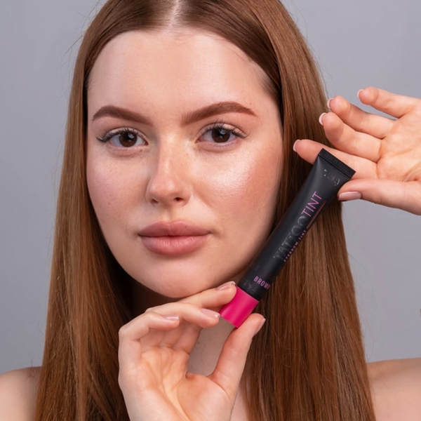 Фарба для брів і вій ZOLA TATTOO TINT | Brown | Коричнева | 15 ml  z0209177 фото