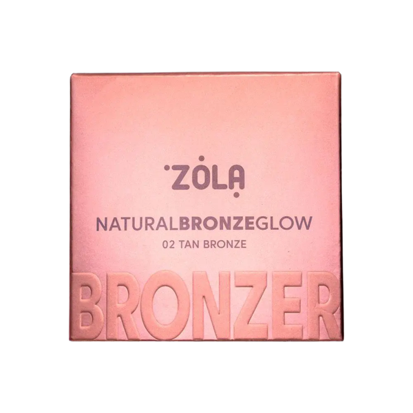 Бронзер ZOLA Natural Bronze Glow | 02 Бронзова засмага Tan Bronze z0209282 фото