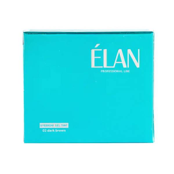 Фарба для брів та вій ELAN СЕТ 02 dark brown (в саше 5 мл) z010408 фото