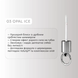 Блиск для губ ELAN GURU LIPS | 03 Opal ice z0104201 фото 3
