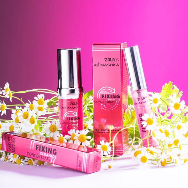 Концентрат фіксуючий для вій та брів Zola x Romashka Fixing Ceramide Concentrate, 15 мл z020979 фото