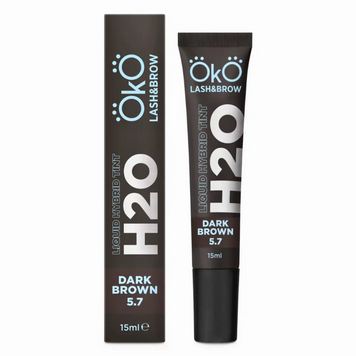 Фарба для брів та вій OKO Liquid Hybrid Tint H20 | Dark Brown 5.7 z011644 фото