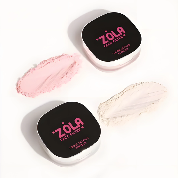 Фіксуюча розсипна пудра ZOLA Face Filter | 02 Translucent Pink z0209300 фото