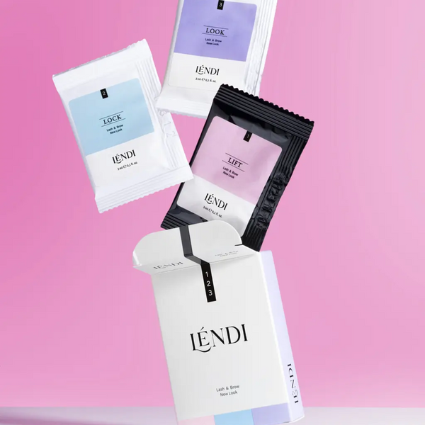 Набір складів для ламінування вій та брів Lendi Lash and Brow New Look у саше, 3*3 мл z012005 фото