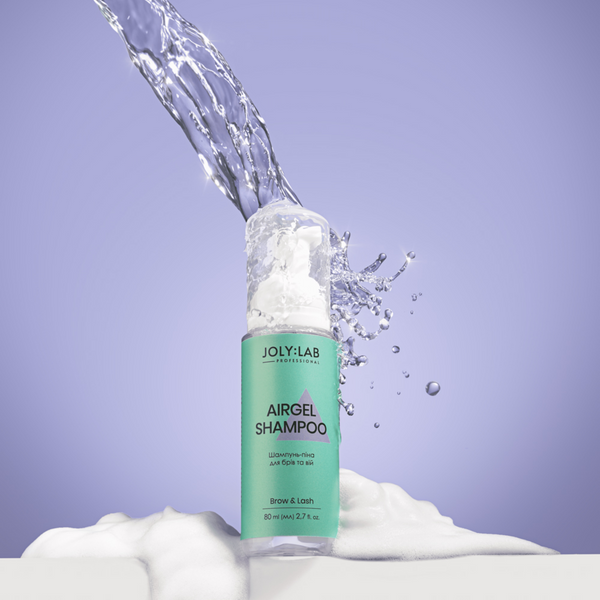 Шампунь-піна для брів та вій  Joly:Lab Airgel Shampoo, 80 мл z021711 фото