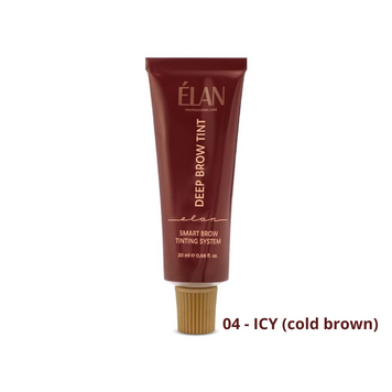 Фарба для брів ELAN "Deep Brow Tint" | 04 icy cold brown | 20 мл  z010414 фото