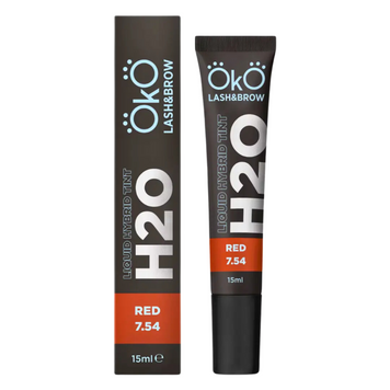 Фарба для брів та вій OKO Liquid Hybrid Tint H20 | Red 7.54 z011645 фото