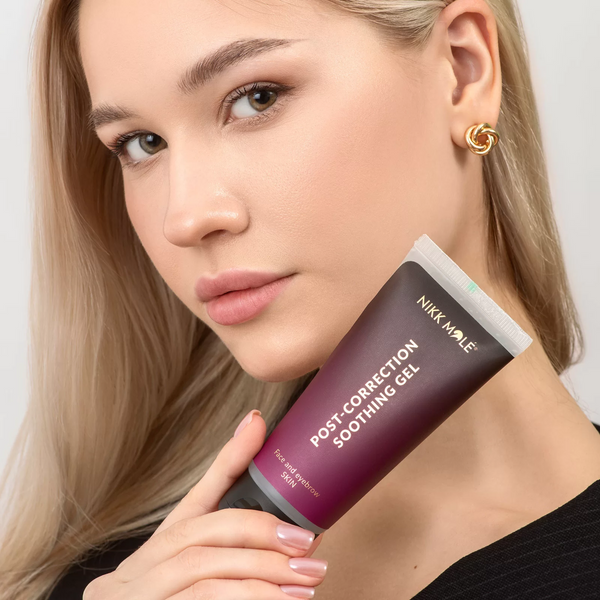Заспокійливий гель після депіляції NIKK MOLE Post-Correction SOOTHING GEL, 100 мл z021021 фото
