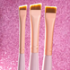 Набір пензлів для фарбування брів ZOLA MAGIC BROW BRUSHES | Рожевий z020969 фото 6