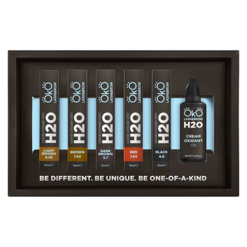 Набір фарби для брів та вій OKO Liquid Hybrid Tint H20 z011648 фото