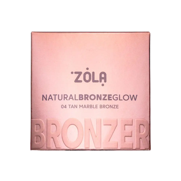 Бронзер ZOLA Natural Bronze Glow | 04 Мармурова засмагла бронза Tan Marble Bronze z0209284 фото