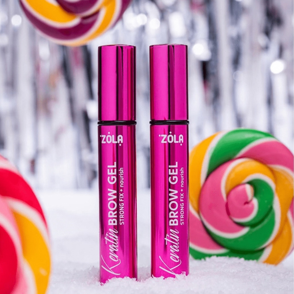 Гель для брів ZOLA Keratin Brow Gel Strong Fix+Nourish, 5 мл  z0209125 фото