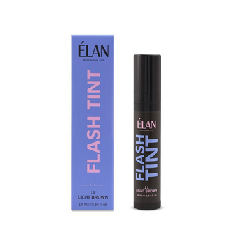 Фарба для брів та вій ELAN FLASH TINT | 11 light brown  z010404 фото