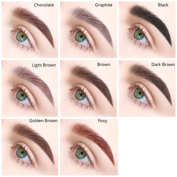 Хна EKKOBEAUTY для брів | Dark Brown | 5 мл 021008 фото