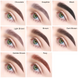 Хна EKKOBEAUTY для брів | Dark Brown | 5 мл 021008 фото 3