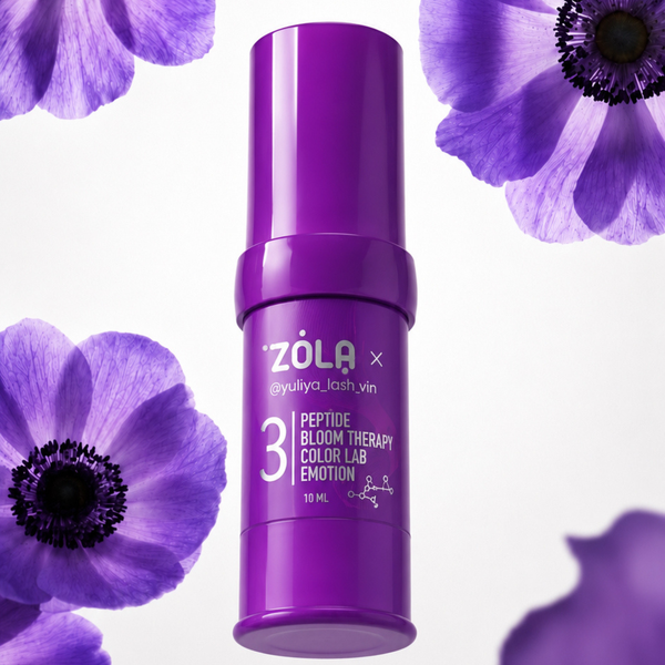 Склад для ламінування 03 ZOLA x Yuliya Lash Vin COLOR LAB EMOTION  PEPTIDE BLOOM THERAPY | 10 мл z0209285 фото