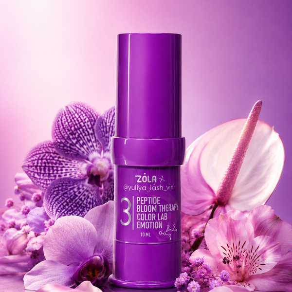 Склад для ламінування 03 ZOLA x Yuliya Lash Vin COLOR LAB EMOTION  PEPTIDE BLOOM THERAPY | 10 мл z0209285 фото